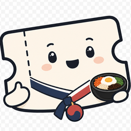 Korea Food Coupon mascot